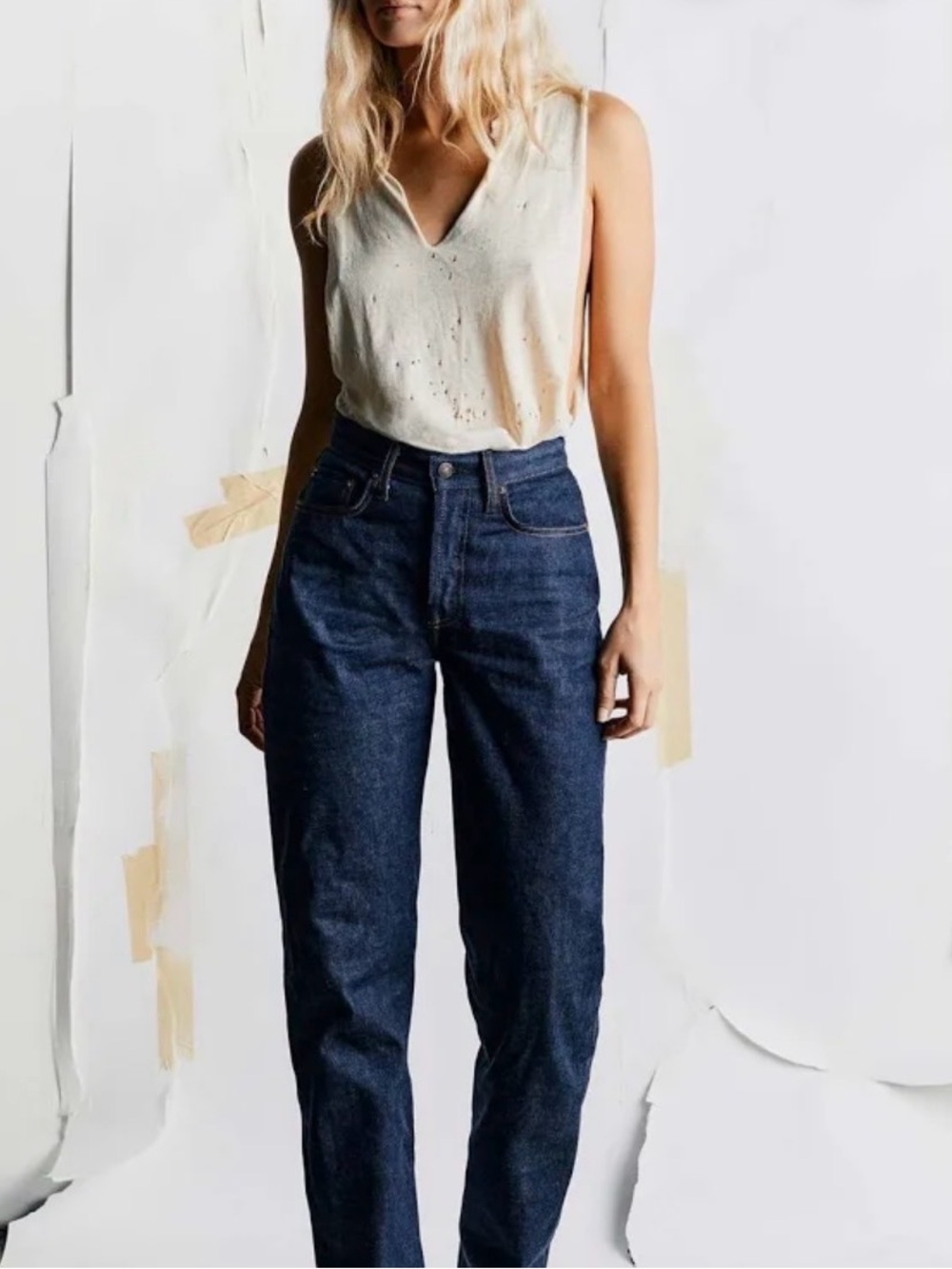 Imogene + Willie Trudie Indigo Rigid Jeans